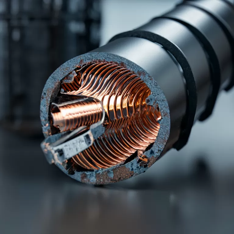 What is an armored electrical cable called?