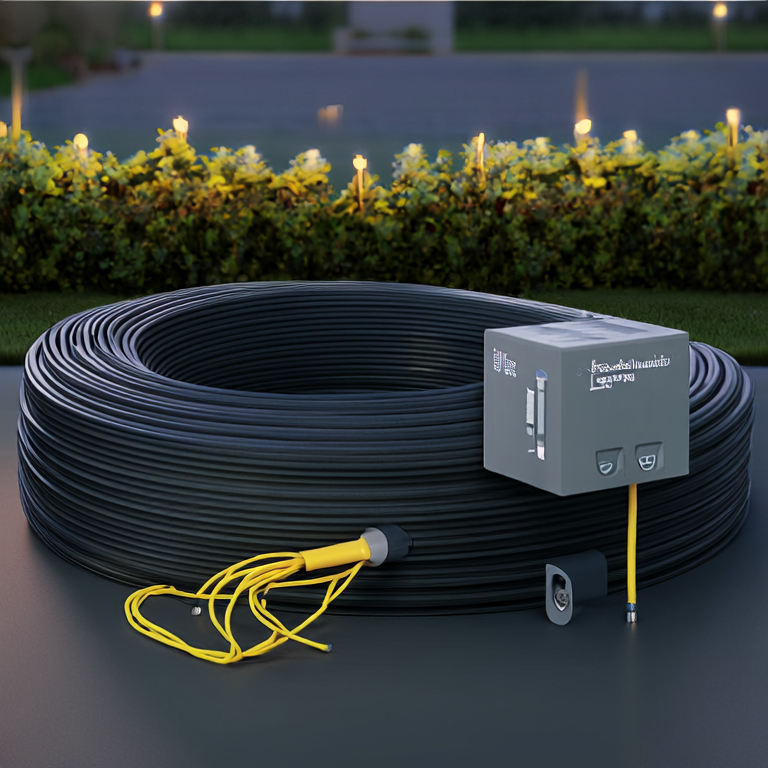 Outdoor Lighting with Low Voltage Power Cables