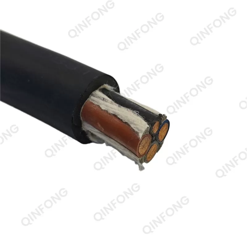 Cable flexible con revestimiento de caucho de uso general